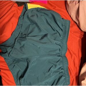 olive green nike shorts